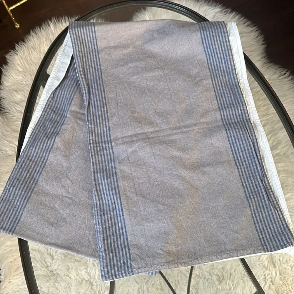 West Elm Rectangular Cotton 6 Placemats & Table Runner Decor